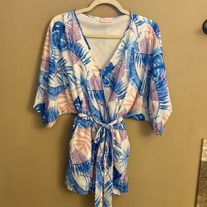 Pink Lily Romper